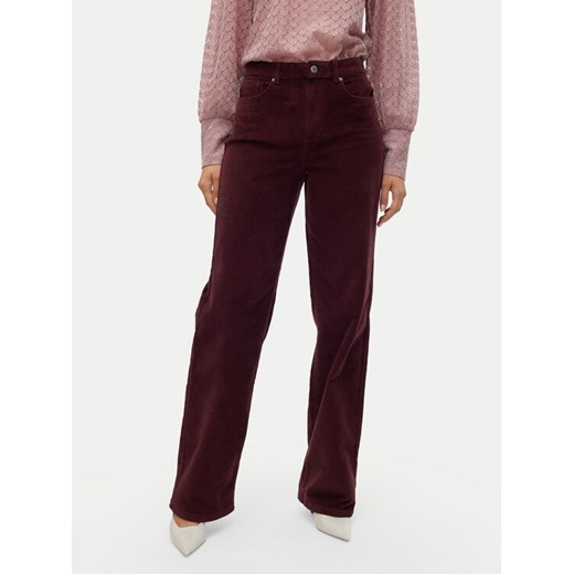 Vero Moda Spodnie materiałowe Tessa 10315350 Fioletowy Wide Leg ze sklepu MODIVO w kategorii Spodnie damskie - zdjęcie 186569883