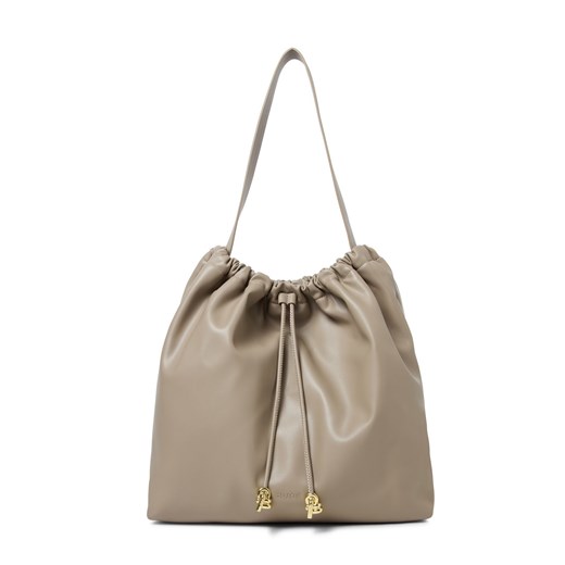HUGO Damska torba na ramię - Millie Kobiety Sztuczna skóra kitt jednolity ze sklepu vangraaf w kategorii Torby Shopper bag - zdjęcie 186570493