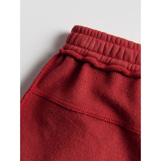 Reserved - Dzianinowe joggery - czerwony Reserved 134 (8 lat) Reserved