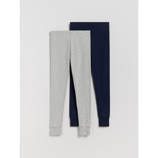 Reserved - Bawełniane kalesony 2 pack - granatowy ze sklepu Reserved w kategorii Bielizna termoaktywna - zdjęcie 186571442