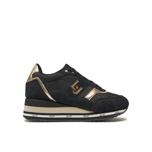 Sneakersy Liu Jo Olivia 822 4F4727 EX269 Czarny ze sklepu eobuwie.pl w kategorii Buty sportowe damskie - zdjęcie 186571902