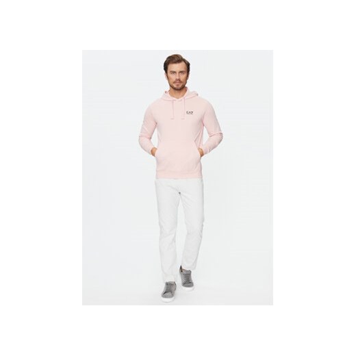 EA7 Emporio Armani Bluza 8NPM04 PJ05Z 1418 Różowy Regular Fit L MODIVO