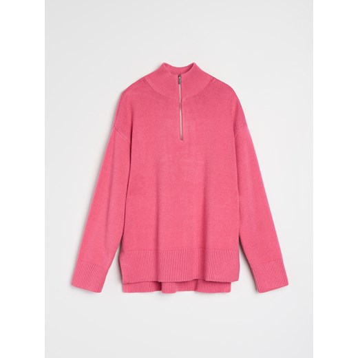 Sinsay - Sweter - różowy Sinsay L Sinsay