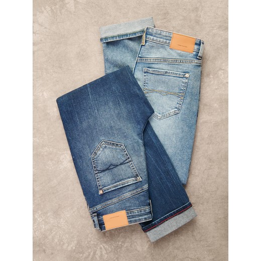 Reserved - Jeansy Boyfriend - granatowy ze sklepu Reserved w kategorii Jeansy damskie - zdjęcie 186573653