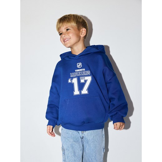 Reserved - Bluza NHL Toronto Maple Leafs - granatowy ze sklepu Reserved w kategorii Bluzy chłopięce - zdjęcie 186573742