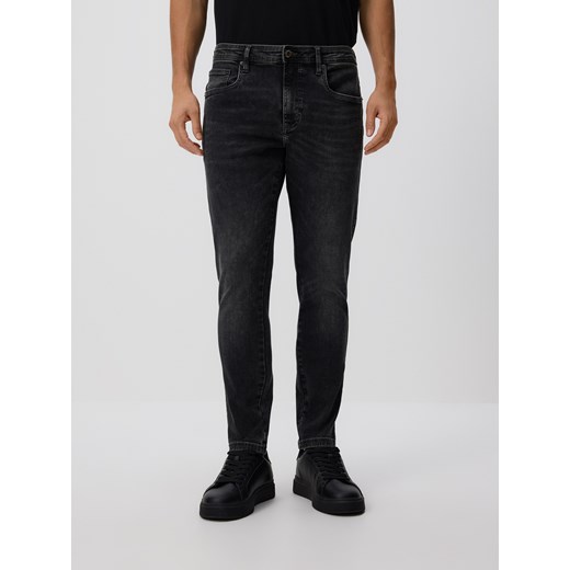 Reserved - Jeansy skinny fit - szary ze sklepu Reserved w kategorii Jeansy męskie - zdjęcie 186573780