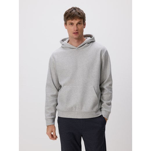 Reserved - Bluza kangurka z kapturem - ciemnoszary Reserved XL Reserved