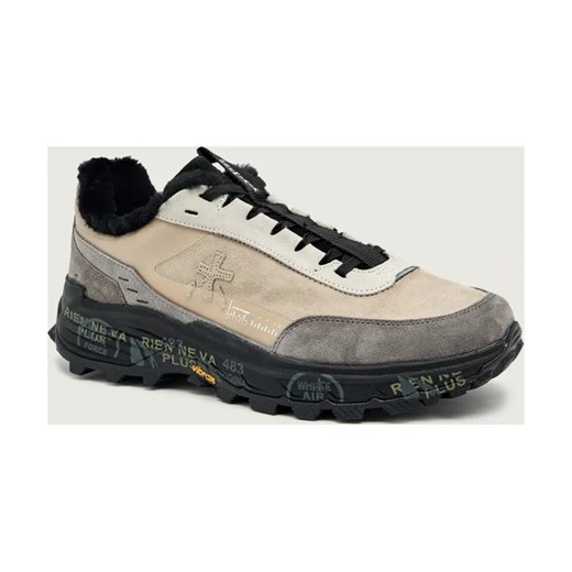 Premiata Sneakersy DEVEN_435 | z dodatkiem skóry | shearling ze sklepu Gomez Fashion Store w kategorii Buty sportowe męskie - zdjęcie 186573842