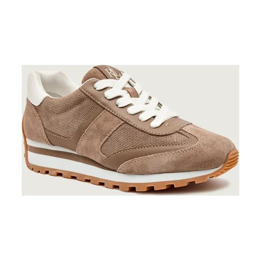 LAUREN RALPH LAUREN Skórzane sneakersy DANI ze sklepu Gomez Fashion Store w kategorii Buty sportowe damskie - zdjęcie 186573883