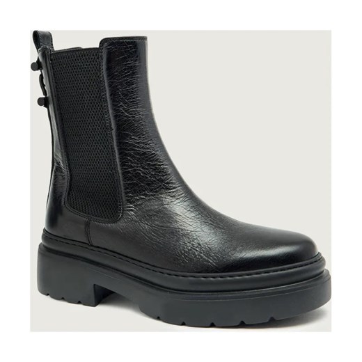 Aigner Skórzane sztyblety chelsea AILA 9B ze sklepu Gomez Fashion Store w kategorii Botki - zdjęcie 186573892