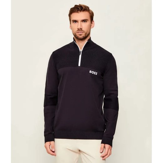 BOSS GREEN Sweter K_Hydro QZ-1 | Regular Fit | stretch ze sklepu Gomez Fashion Store w kategorii Swetry męskie - zdjęcie 186573920