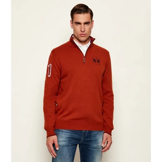 La Martina Wełniany sweter | Regular Fit ze sklepu Gomez Fashion Store w kategorii Swetry męskie - zdjęcie 186573970