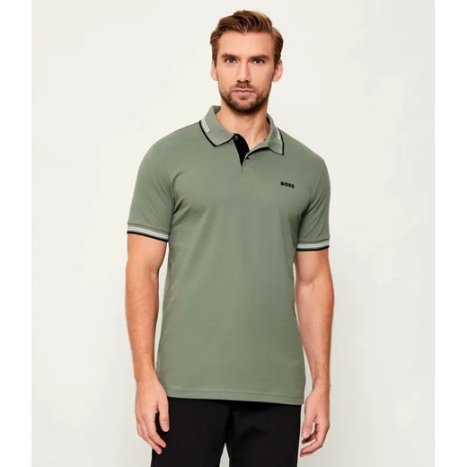 BOSS GREEN Polo Paul | Slim Fit | stretch ze sklepu Gomez Fashion Store w kategorii T-shirty męskie - zdjęcie 186573974