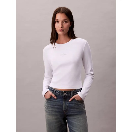 Calvin Klein Jeans Bluzka | Cropped Fit ze sklepu Gomez Fashion Store w kategorii Bluzki damskie - zdjęcie 186573991