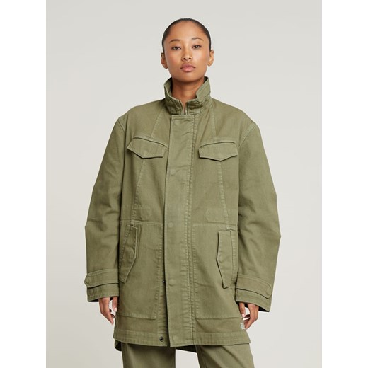 G-Star Parka w kolorze khaki ze sklepu Limango Polska w kategorii Kurtki damskie - zdjęcie 186574802
