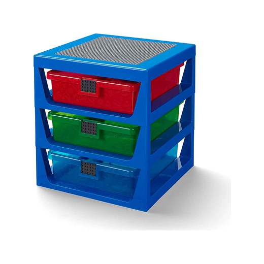 LEGO Regał w kolorze niebieskim - 34,6 x 32,6 x 37,9 cm Lego onesize okazja Limango Polska