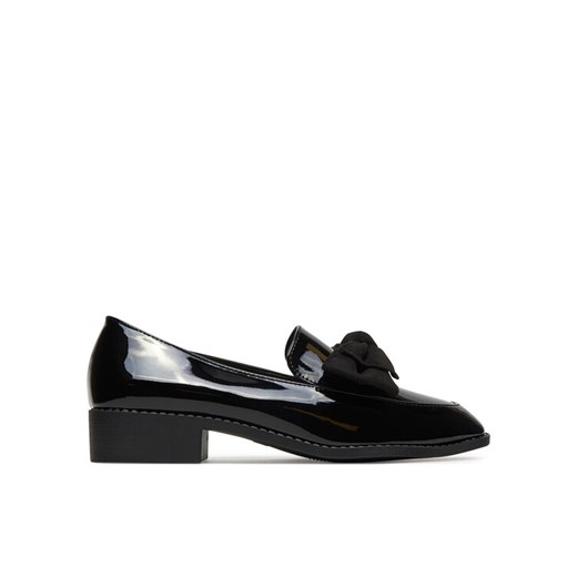 Loafersy DeeZee SQ873-1 Czarny ze sklepu eobuwie.pl w kategorii Lordsy damskie - zdjęcie 186576112