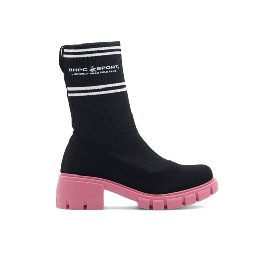 Botki Beverly Hills Polo Club WS5575-18 Różowy ze sklepu eobuwie.pl w kategorii Botki - zdjęcie 186576141