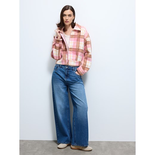 Mohito - Jeansy baggy - niebieski ze sklepu Mohito w kategorii Jeansy damskie - zdjęcie 186576842
