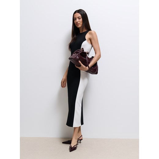 Mohito - Dzianinowa sukienka midi - czarny ze sklepu Mohito w kategorii Sukienki - zdjęcie 186576861