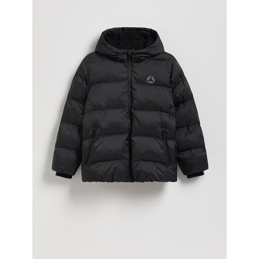 Reserved - Kurtka z kapturem - czarny ze sklepu Reserved w kategorii Kurtki chłopięce - zdjęcie 186577131