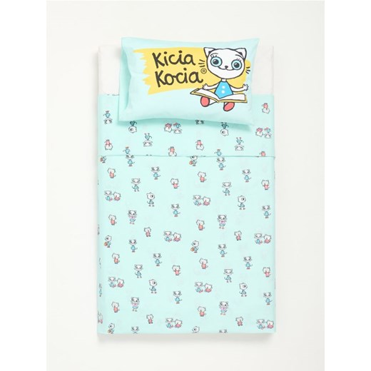 Sinsay - Komplet pościeli Kicia Kocia - wielobarwny ze sklepu Sinsay w kategorii Pościel dziecięca - zdjęcie 186578623