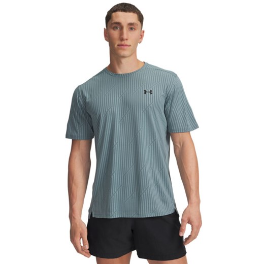 Męska koszulka treningowa Under Armour UA Tech Vent Jacquard - niebieska - id: 307570 - marki Under Armour - 186579764 Męska koszulka treningowa Under Armour UA Tech Vent Jacquard - niebieska ze sklepu Sportstylestory.com w kategorii T-shirty męskie - zdjęcie 186579764