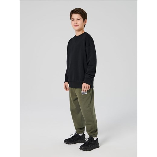 Sinsay - Bluza crewneck - czarny - id: 012GA-99X - marki Sinsay - 186580170 Sinsay - Bluza crewneck - czarny ze sklepu Sinsay w kategorii Bluzy chłopięce - zdjęcie 186580170