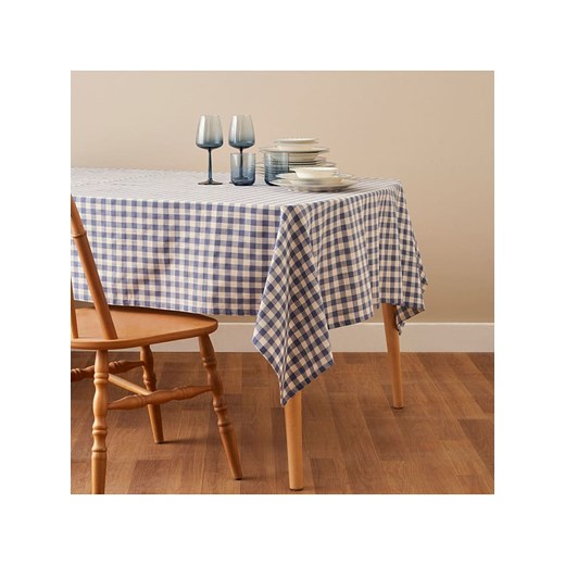 BELLA MAISON Obrus w kolorze biało-niebieskim ze wzorem - 150 x 150 cm ze sklepu Limango Polska w kategorii Obrusy i bieżniki - zdjęcie 186580371