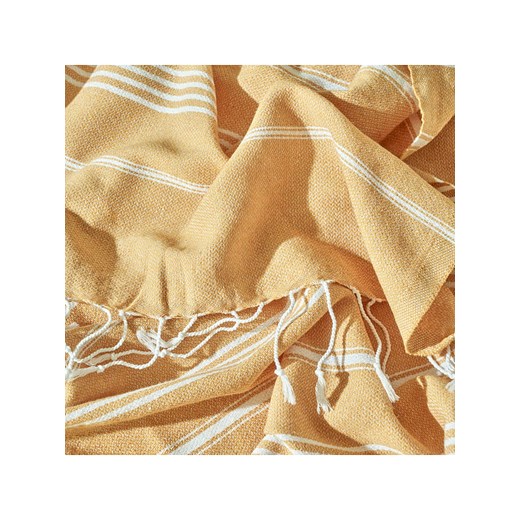 BELLA MAISON Ręcznik plażowy "Alora" w kolorze musztardowym - 180 x 95 Bella Maison onesize okazja Limango Polska