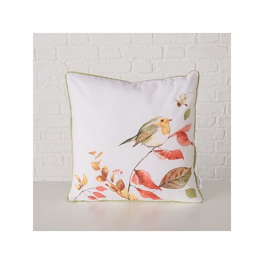 Boltze Poduszka "Kehly" w kolorze biało-zielonym - 45 x 45 cm Boltze onesize okazyjna cena Limango Polska