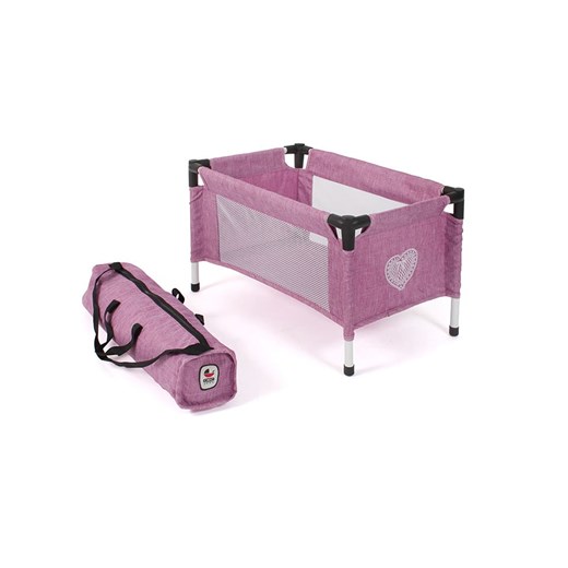 Bayer CHIC 2000 Łóżeczko turystyczne w kolorze różowym dla lalek - 3+ ze sklepu Limango Polska w kategorii Zabawki - zdjęcie 186581081