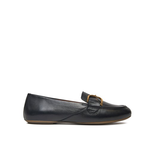 Loafersy Geox D Palmaria D45MUJ 000TU C9997 Czarny ze sklepu eobuwie.pl w kategorii Lordsy damskie - zdjęcie 186581151