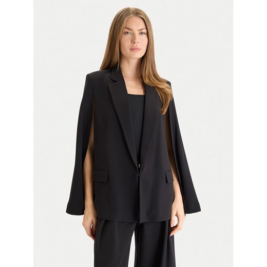 TWINSET Marynarka 252TT2400 Czarny Wide Fit ze sklepu MODIVO w kategorii Marynarki damskie - zdjęcie 186582601