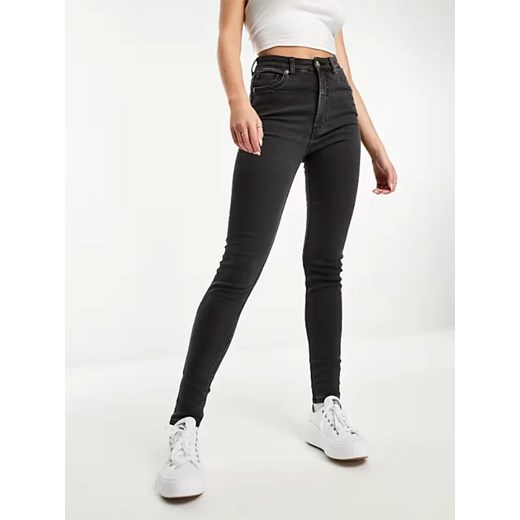 Monki Dżinsy - Slim fit - w kolorze czarnym Monki W27 promocja Limango Polska