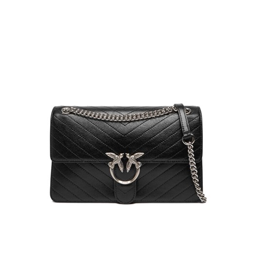 PINKO Torebka Love One Light Classic AI 25-26 PLTT 106174 A2JC Czarny ze sklepu MODIVO w kategorii Listonoszki - zdjęcie 186584714