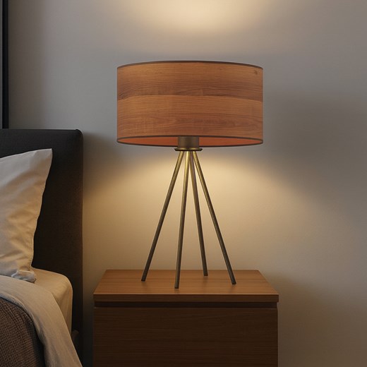 Loftowa lampa nocna na 4 nogach SIERRA ECO - id: 6440 - marki Ciekot Partners Sp. Z O. O. - 186585630 Loftowa lampa nocna na 4 nogach SIERRA ECO ze sklepu Lysne w kategorii Lampy stołowe - zdjęcie 186585630