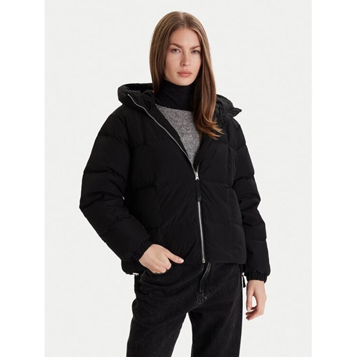 United Colors Of Benetton Kurtka puchowa 22T6DN086 Czarny Regular Fit ze sklepu MODIVO w kategorii Kurtki damskie - zdjęcie 186588410