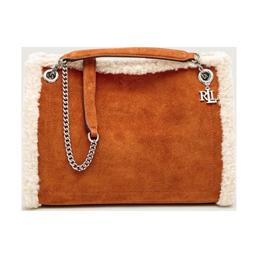 LAUREN RALPH LAUREN Torebka na ramię Bradley | shearling | zamsz ze sklepu Gomez Fashion Store w kategorii Torebki damskie - zdjęcie 186589814