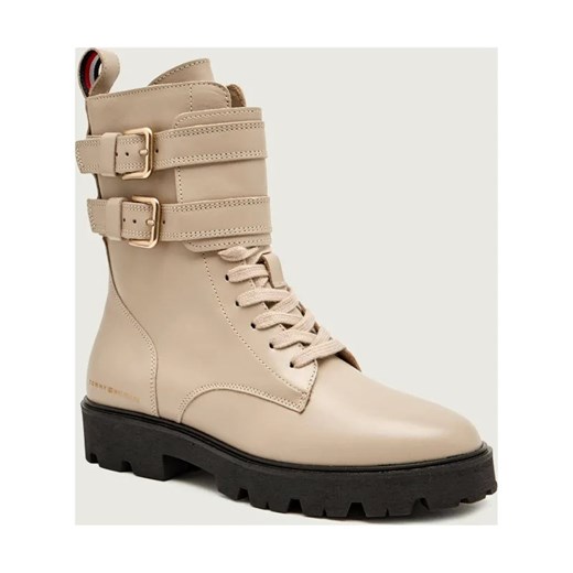 Tommy Hilfiger Skórzane botki ze sklepu Gomez Fashion Store w kategorii Botki - zdjęcie 186589830