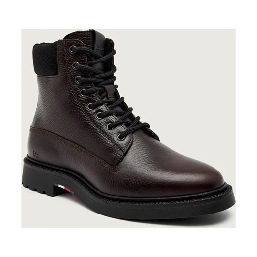 Tommy Hilfiger Skórzane buty wysokie ze sklepu Gomez Fashion Store w kategorii Buty zimowe męskie - zdjęcie 186589840