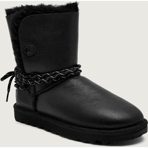 UGG Śniegowce W BAILEY TIE | skóra ze sklepu Gomez Fashion Store w kategorii Śniegowce damskie - zdjęcie 186589872