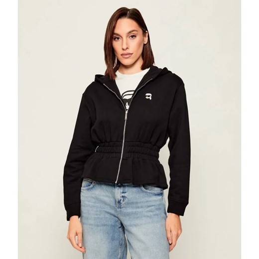 Karl Lagerfeld Bluza ikon | Slim Fit ze sklepu Gomez Fashion Store w kategorii Bluzy damskie - zdjęcie 186589901