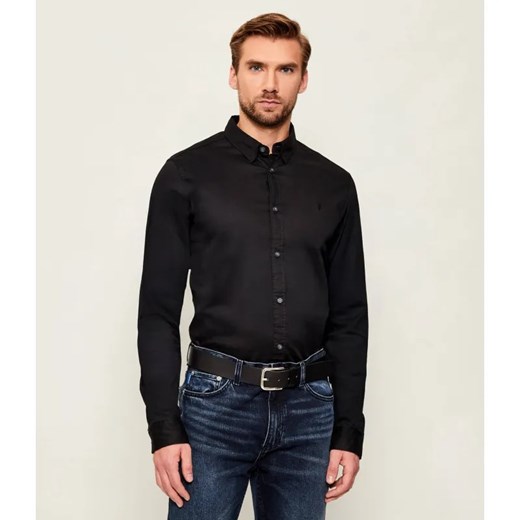 AllSaints Koszula HAWTHORNE | Slim Fit | stretch ze sklepu Gomez Fashion Store w kategorii Koszule męskie - zdjęcie 186589921