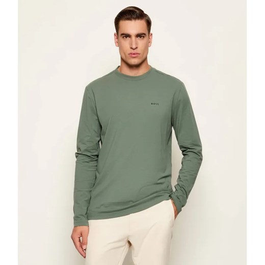 BOSS GREEN Longsleeve Tee Long | Regular Fit | stretch ze sklepu Gomez Fashion Store w kategorii T-shirty męskie - zdjęcie 186589932