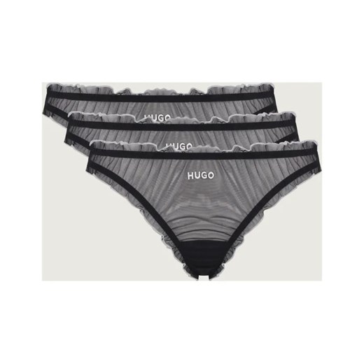 Hugo Bodywear Stringi 3-pack ze sklepu Gomez Fashion Store w kategorii Majtki damskie - zdjęcie 186590624