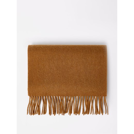 Mohito - Wełniany szalik - brązowy Mohito ONE SIZE Mohito