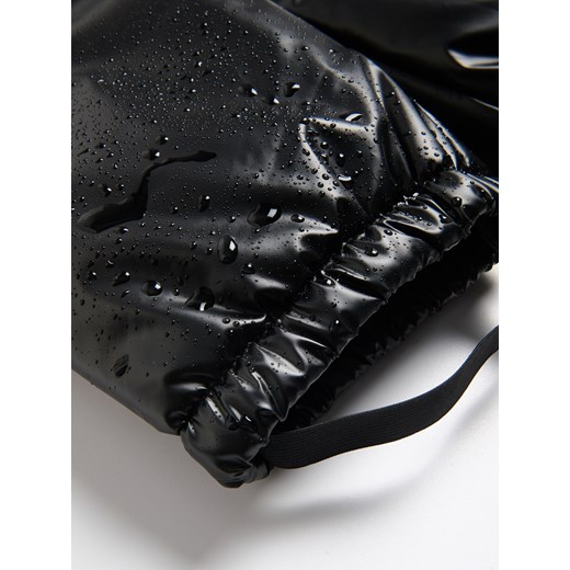 Reserved - Ocieplane spodnie na szelkach - czarny Reserved 122 (6-7 lat) Reserved