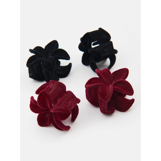 Sinsay - Klamra do włosów 4 pack - wielobarwny Sinsay One Size Sinsay