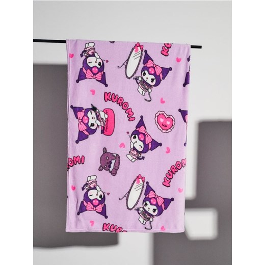 Sinsay - Koc z nadrukiem Kuromi - fioletowy ze sklepu Sinsay w kategorii Zabawki - zdjęcie 186592340